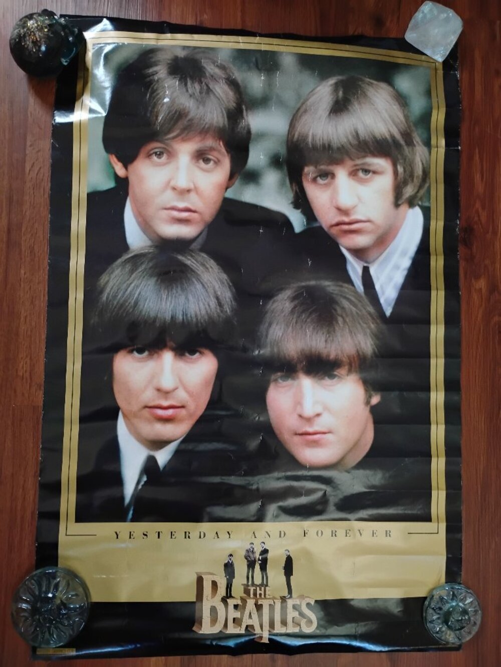 Vintage The Beatles Yesterday And Forever Poster